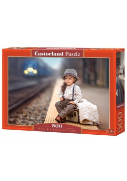 Puzzle 500 It's a Big World Out There CASTOR