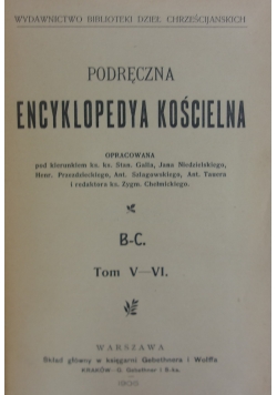 Encyklopedia Kościelna, tom V-VI