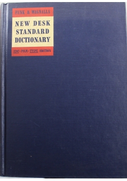 New Desk Standard Dictionary