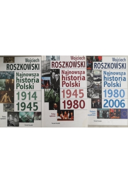Najnowsza historia Polski Tom od I do III