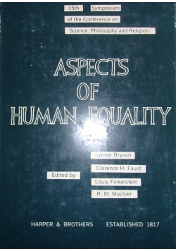 Aspects of human equality