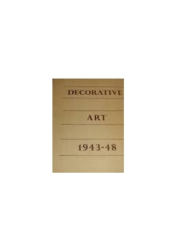 Decorative Art 1943-48