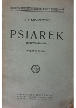 Psiarek, 1925r.
