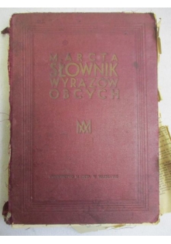 Słownik wyrazów obcych (1935 r.)