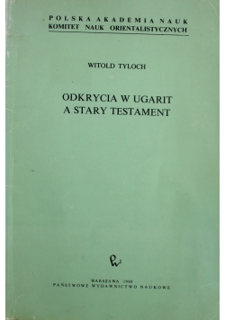 Odkrycia w Ugarit a Stary Testament