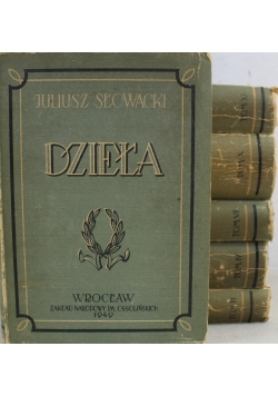 Słowacki Dzieła 6 Tomów 1949 r.