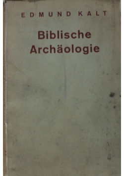Biblische Archaologie 1934 r.
