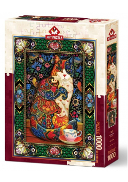 Puzzle 1000 Królewski kot