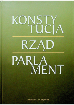 Konstytucja Rząd Parlament