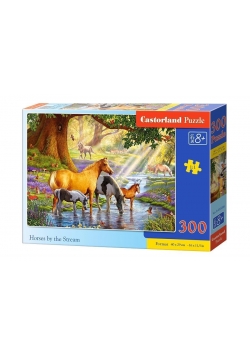 Puzzle 300 Horses by the Stream CASTOR