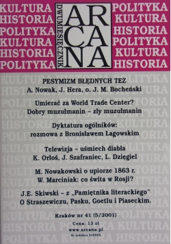 Dwumiesięcznik Arcana, nr 41