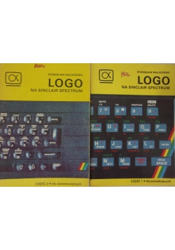 Logo na sinclair spectrum, zestaw 2 książek