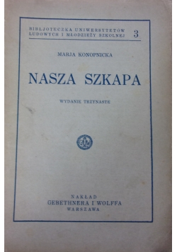 Nasza Szkapa, 1933r.