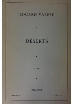 Deserts