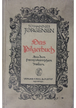 Das Vilgerbuch, 1922 r.