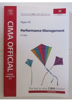 CIMA. Performance Management. Paper P2