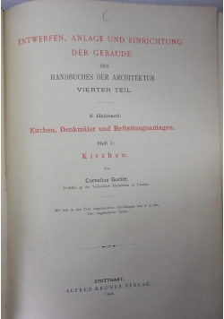 Handbuch der architektur, 1906 r.
