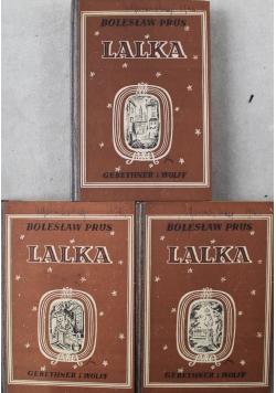 Lalka 3 Tomy 1946r
