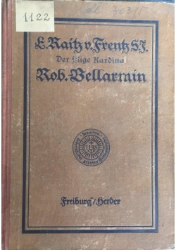 Der selige Kardinal Robert Bellarmin S.J., 1923 r.