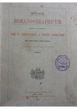 Romano-Seraphicum, 1889 r.