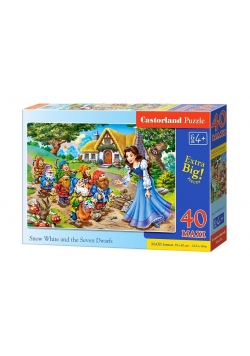 Puzzle 40 maxi - Królewna Śnieżka CASTOR