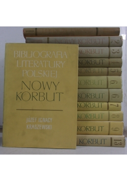 Bibliografia literatury Polskiej. Nowy Korbut, zestaw 12 książek