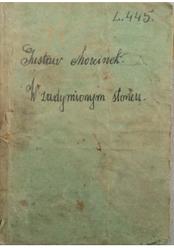 W zadymionem słońcu, 1933 r.