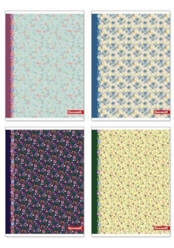 Teczka z gumką A4 Petit flowers (10szt)