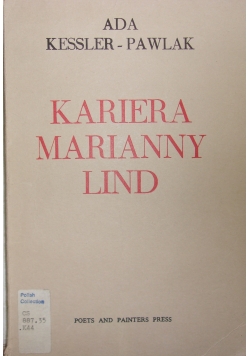 Kariera Marianny Lind