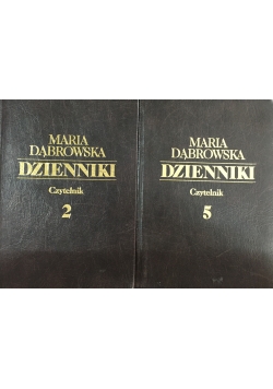 Maria Dąbrowska, Dzienniki, 2 książki