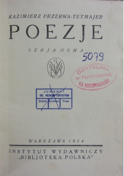 Poezje, 1924 r.