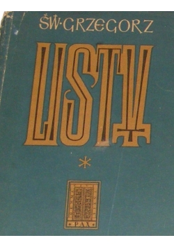 Św. Grzegorz, listy 1