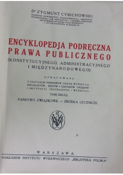 Encyklopedja podręczna prawa publicznego, tom 2