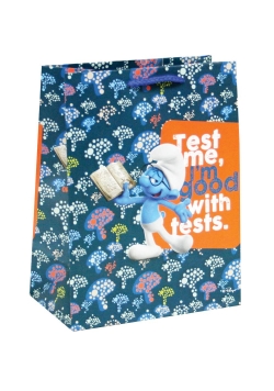 Torba prezentowa mała Smurfs
