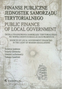 Finanse publiczne jednostek samorządu terytorialnego