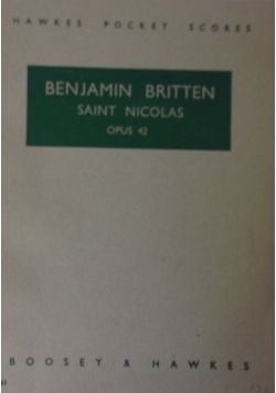 Saint Nicolas. Opus 42, 1948r.