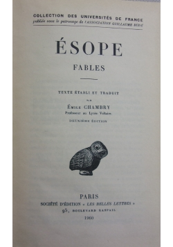 Esope Fables