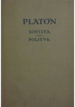 Platon Sofista Polityk