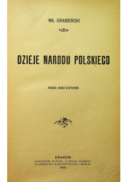 Dzieje narodu polskiego 1906r.