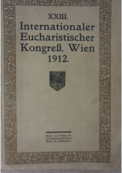 Internationaler Eucharistischer Kongress, 1912 r.