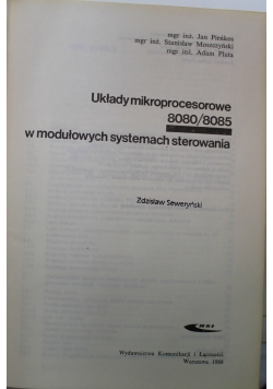 Układy mikroprocesorowe 8080/8085