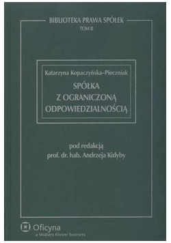 Spółka z ograniczoną odpowiedzialnością