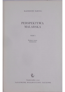 Perspektywa Malarska Tom 1