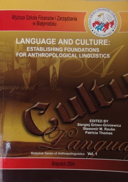Language and culture: Establishing foundations for anthropological linguistics