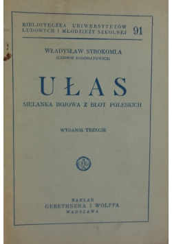 Ułas sielanka bojowa z błot poleskich 1931r