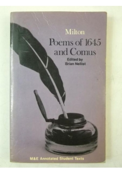 Milton Poems of 1645 and Comus