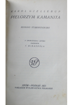 Pielgrzymka Kamanita 1923 r.