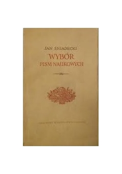 Wybór pism naukowych