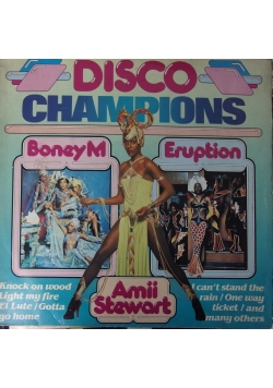 Disco Champions, płyta winylowa