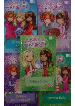 Magiczne Królestwo:Magiczna Góra,Słodka Piekarnia,Dolina Jednorożców,Syrenia Rafa,Dolina Snów